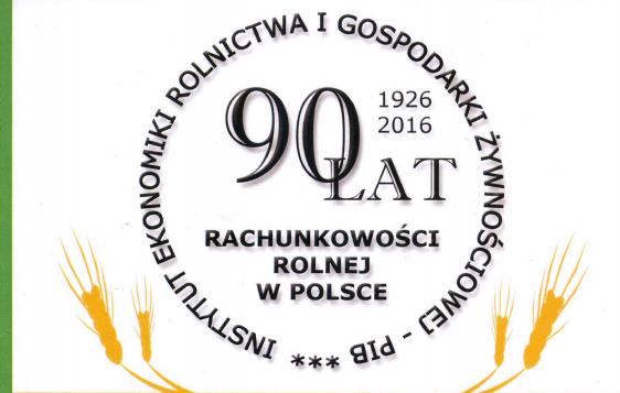 90 lat rachunkowości rolnej w Polsce