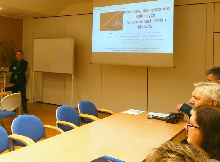 Konferencja „Modelowanie systemów rolniczych w warunkach zmian klimatu”