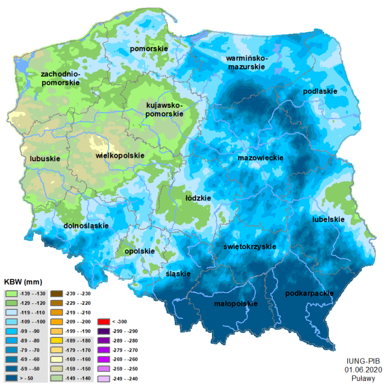 Komunikat nr 2 dotyczyczący suszy rolniczej.