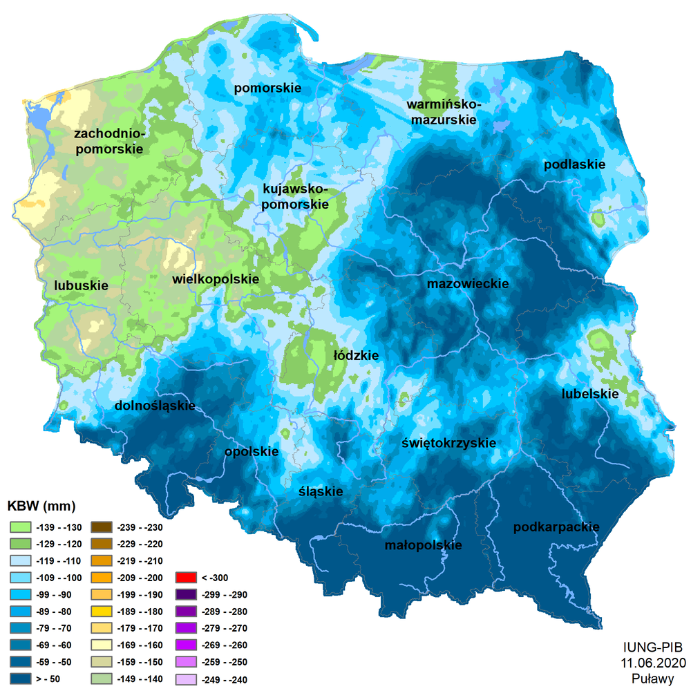 Komunikat nr 3 dotyczyczący suszy rolniczej.