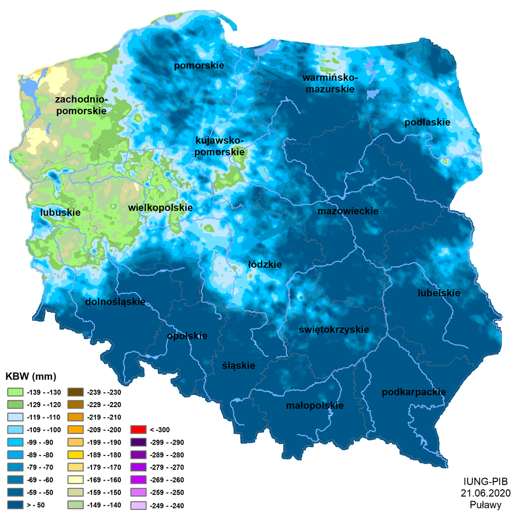 Komunikat nr 4 dotyczyczący suszy rolniczej.