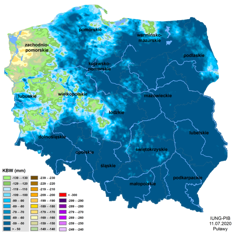 Komunikat nr 6 dotyczyczący suszy rolniczej.