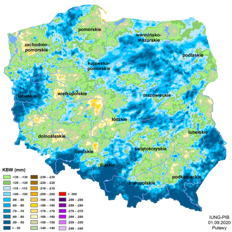 Komunikat nr 11 dotyczący suszy rolniczej