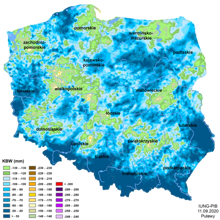 Komunikat nr 12 dotyczyczący suszy rolniczej.