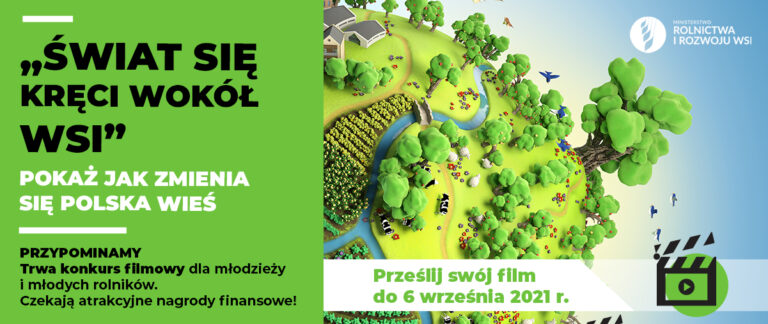 Logo - Świat się kręci - konkurs filmowy
