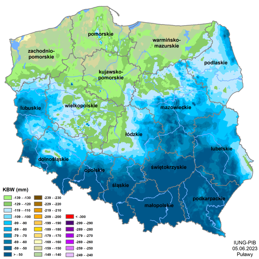 Klimatyczny Bilans wodny