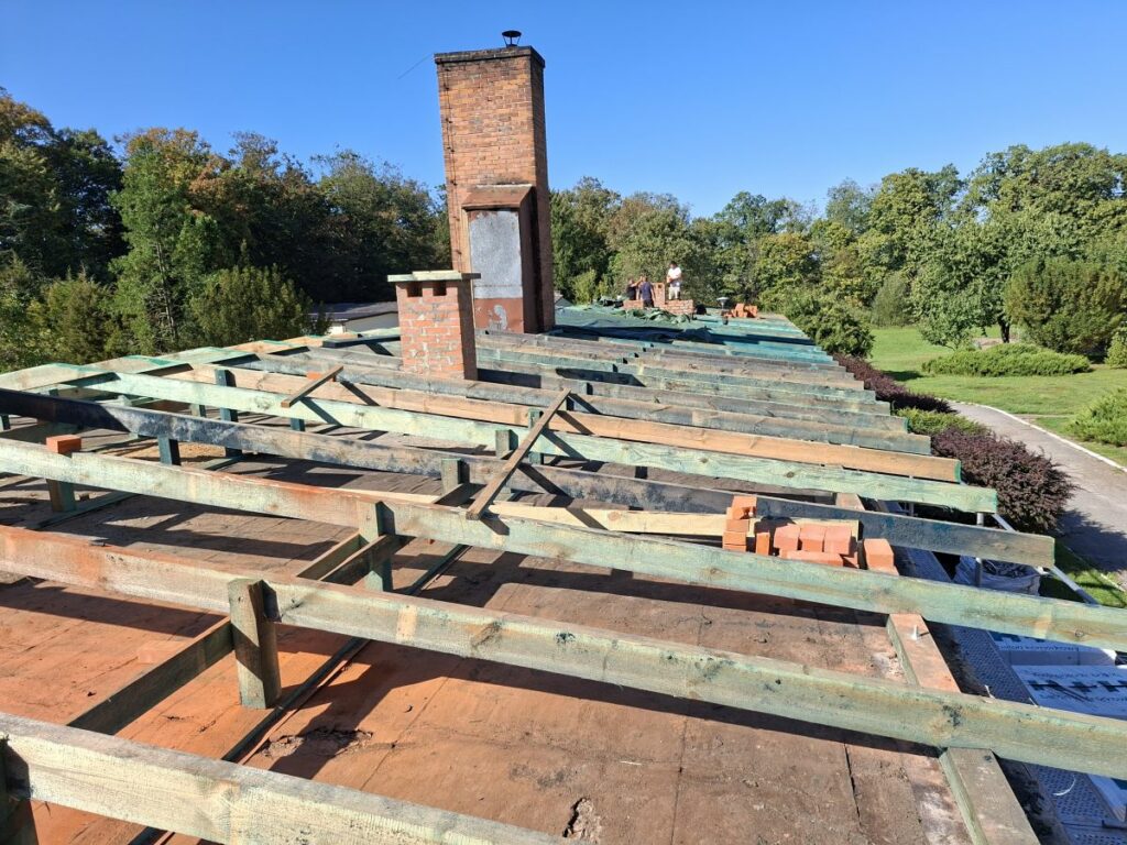 RZD Grabów - remont dachu