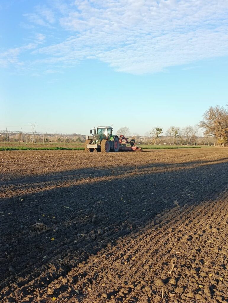 RZD Kępa - Przygotowanie pól do siewu