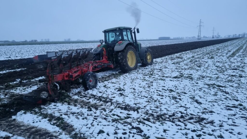 RZD Błonie-Topola - Orka zimowa